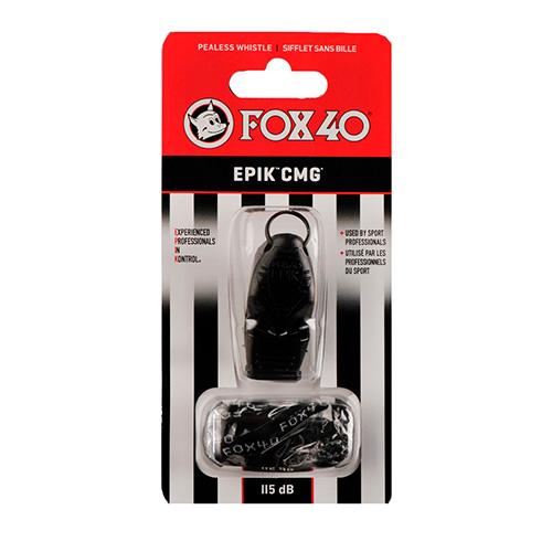 Свисток FOX 40 Original Whistle Epik CMG Official 8801-0008, Чёрный, Размер (EU) - 1SIZE - #0