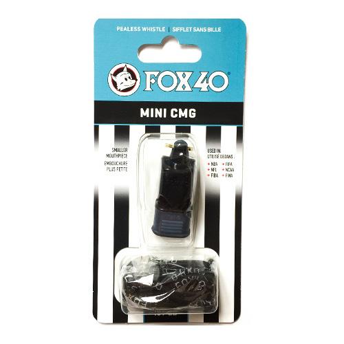 Свисток FOX 40 Original Whistle Mini CMG Official 9408-0008, Чёрный, Размер (EU) - 1SIZE - #0