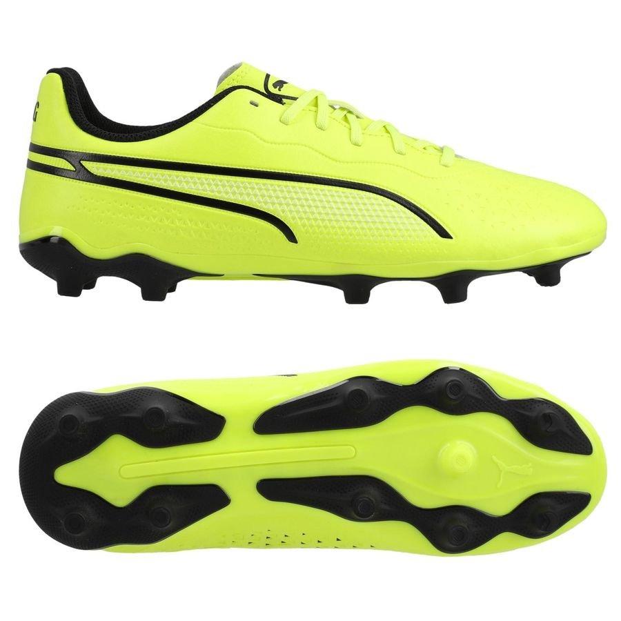 Футбольные бутсы детские Puma King Match FG/AG Jr 107573-04, Салатовый, Размер (EU) - 38.5 - #0