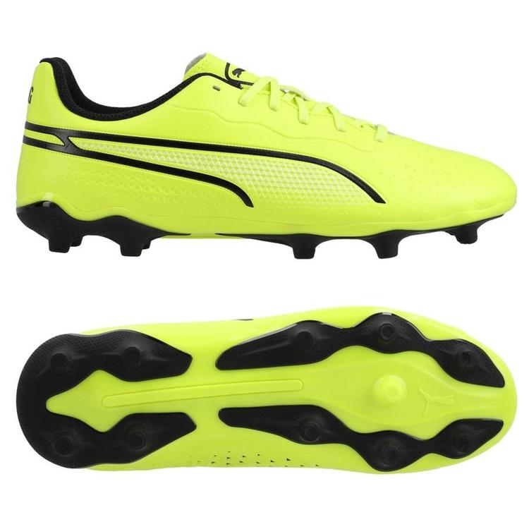 Футбольные бутсы детские Puma King Match FG/AG Jr 107573-04, Салатовый, Размер (EU) - 38.5 - #1