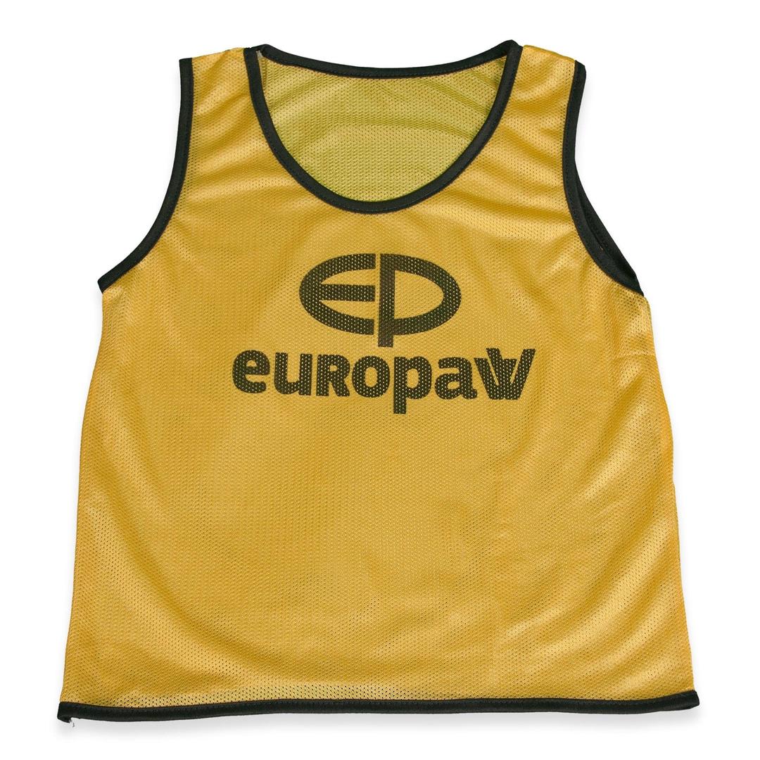 Манишка Europaw logo детская желтая - #0