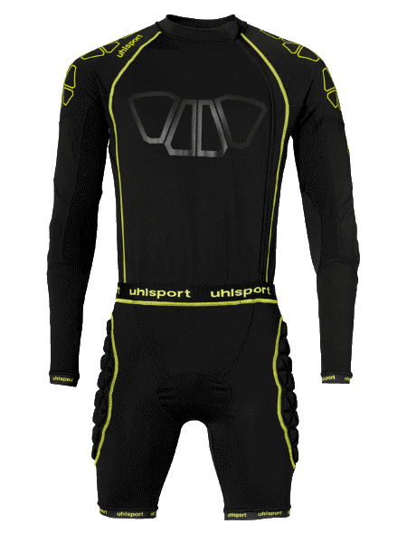 Комбінезон компресійний BIONIKFRAME BODYSUIT (black/fluo yellow) - #0