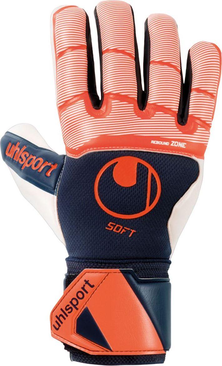 Воротарські рукавиці Uhlsport UHLSPORT SOFT HN COMP (navy/fluo orange/white) - #0