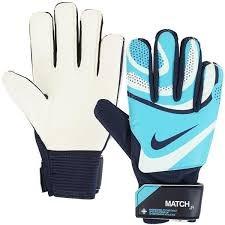 Вратарские детские перчатки Nike Goalkeeper Match Jr. FJ4864-420, Синий, Размер (EU) - 3 - #0