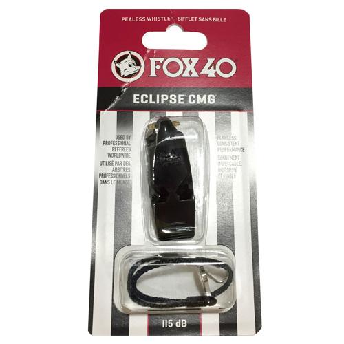 Свисток FOX40 OFFICIAL WHISTLE ECLIPSE CMG 8407-0008 Чорний universal (72227) - #1