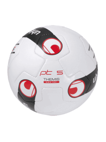М`яч футбольний PT 5 THEMIS D.M.C. 4.0.1 (FIFA® approved)(white/pearlblack/red) - #1