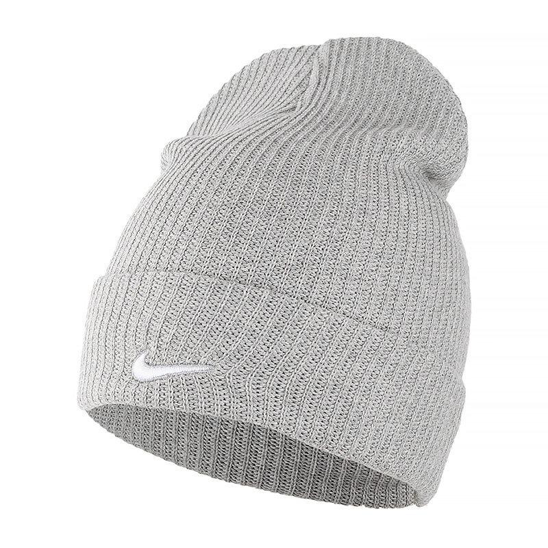 Шапка Nike U NSW BEANIE UTILITY SWOOSH сіра DV3342-063 - #0