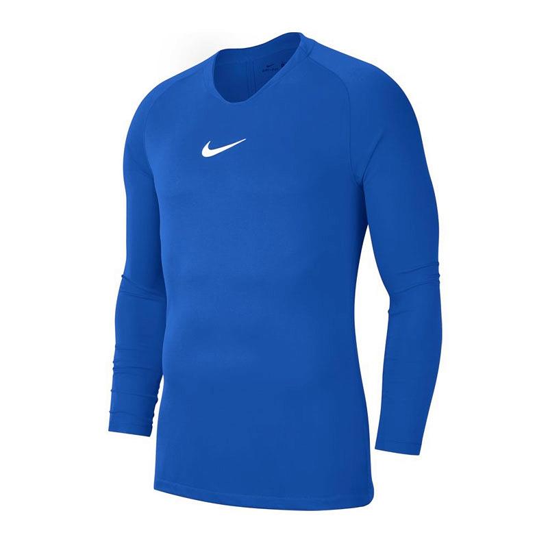 Детская компрессионая термофутболка Nike Dry Park First Layer LS AV2611-463, Синий, Размер (EU) - 164cm - #0