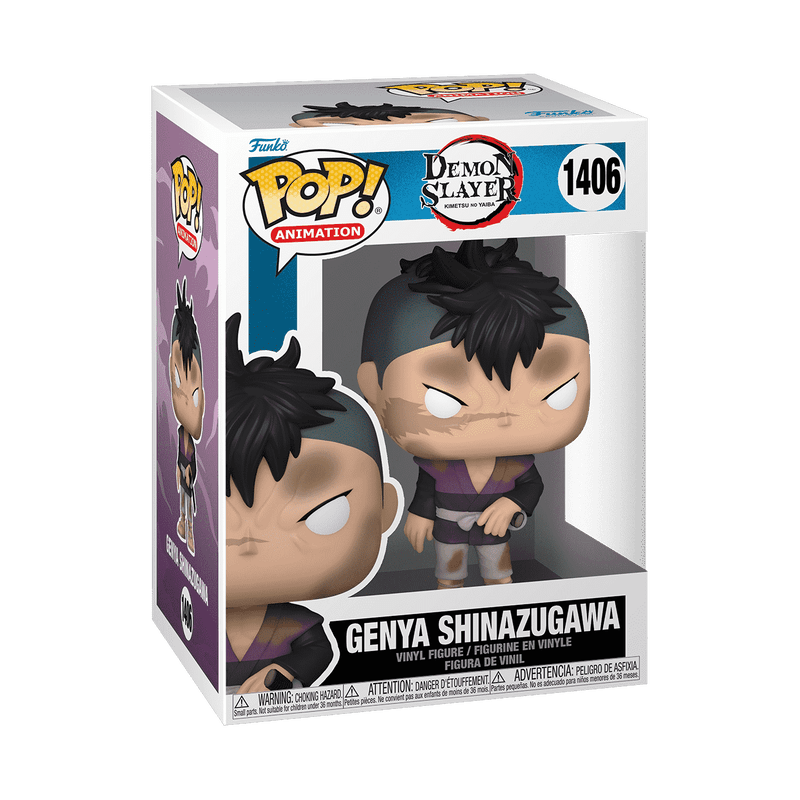 Фігурка Funko POP! GENYA SHINAZUGAWA / ФАНКО ПОП КЛИНОК, ЩО РОЗСІКАЄ ДЕМОНІВ - ГЕН'Я СІНАДЗУГАВА - #2