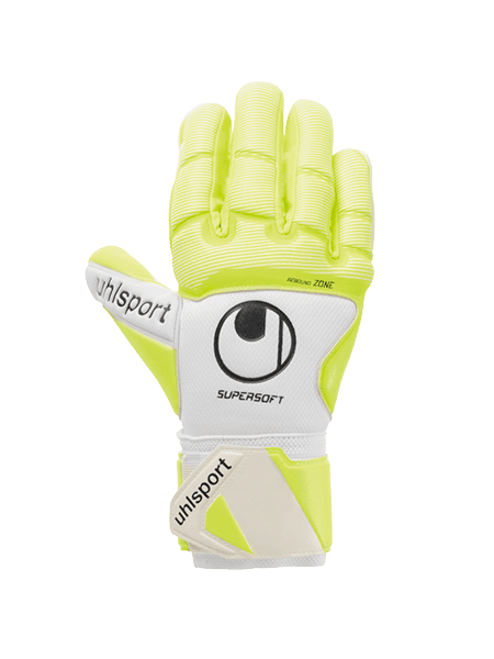 Воротарські рукавиці Uhlsport PURE ALLIANCE SUPERSOFT HN (white/fluo yellow/black) - #1