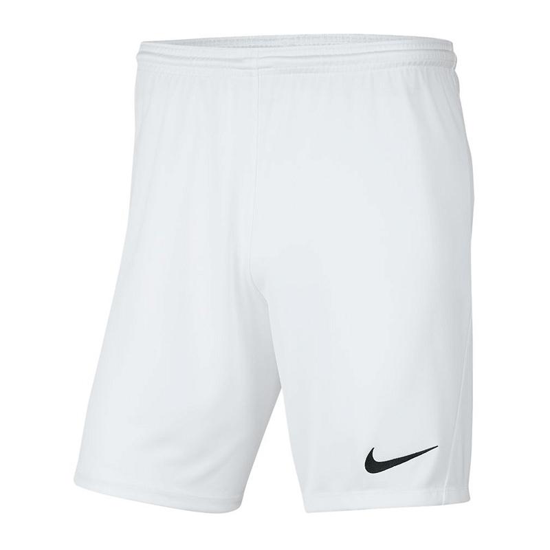 Детские шорты NIKE PARK III BV6865-100, Белый, Размер (EU) - 152cm - #0