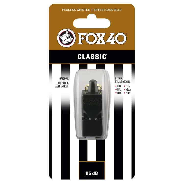 Свисток FOX 40 Classic Whistle Official 9900-0008, Чёрный, Размер (EU) - 1SIZE - #1