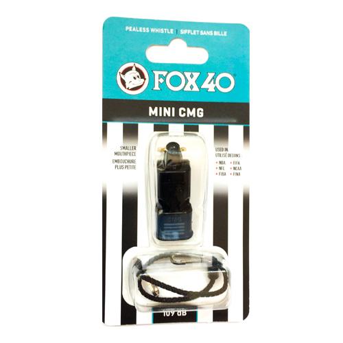 Свисток FOX 40 Original Whistle Mini CMG 9407-0008, Чёрный, Размер (EU) - 1SIZE - #0