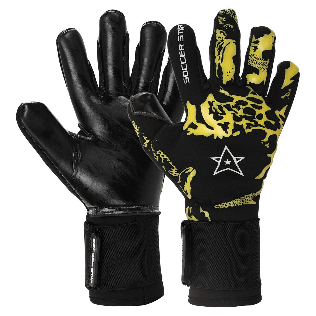 Перчатки вратарские SOCCER STAR VL-5999, Чёрный, Размер (EU) - 10 - #0