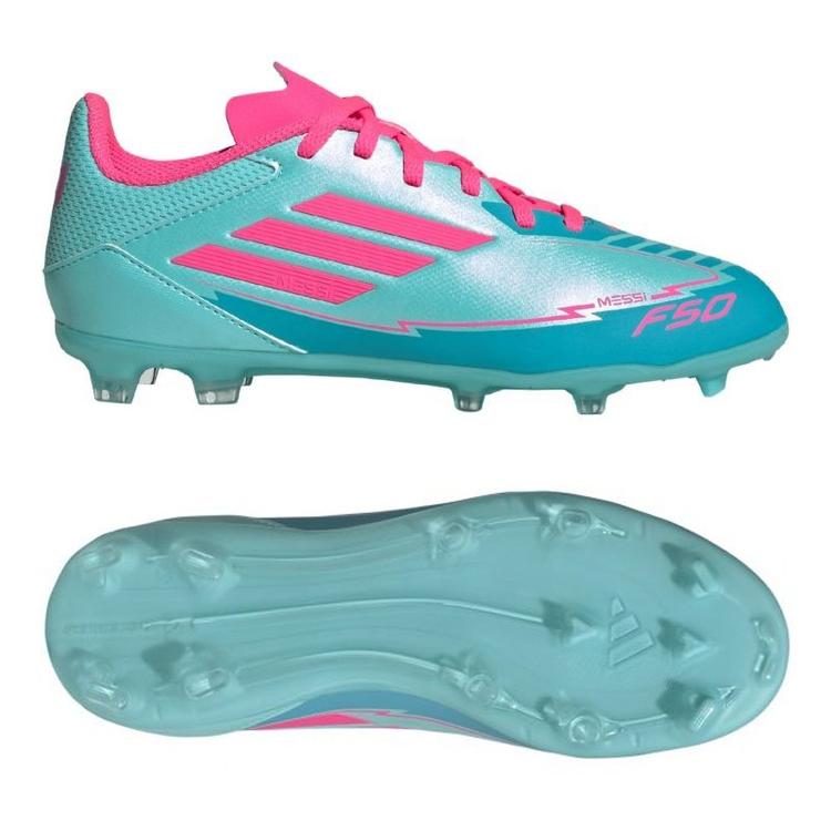 Детские футбольные бутсы Adidas F50 League Messi IH0931, Голубой, Размер (EU) - 32 - #1