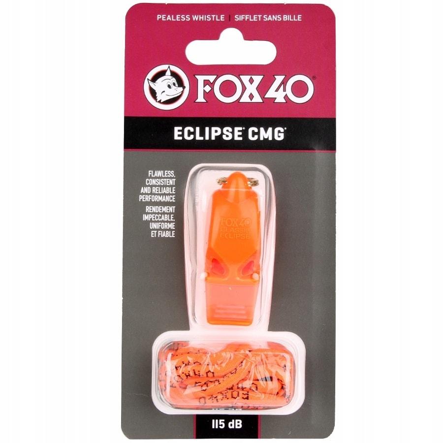 Свисток FOX40 Official Whistle Eclipse CMG 8405-0308 Помаранчевий universal (72228) - #2