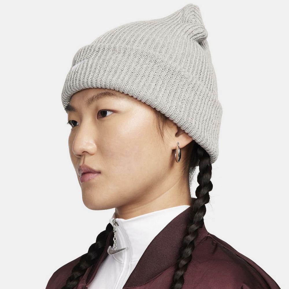 Шапка Nike Peak Tall Cuff Swoosh Beanie - #1