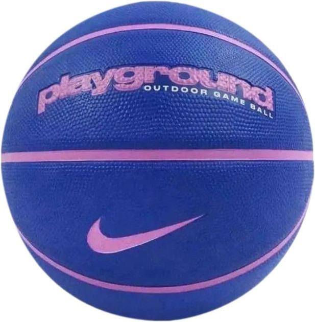 М'яч баскетбольний Nike Everyday Playground 8P Graphic Deflated N.100.4371.429.07 Синьо-рожевий - #0