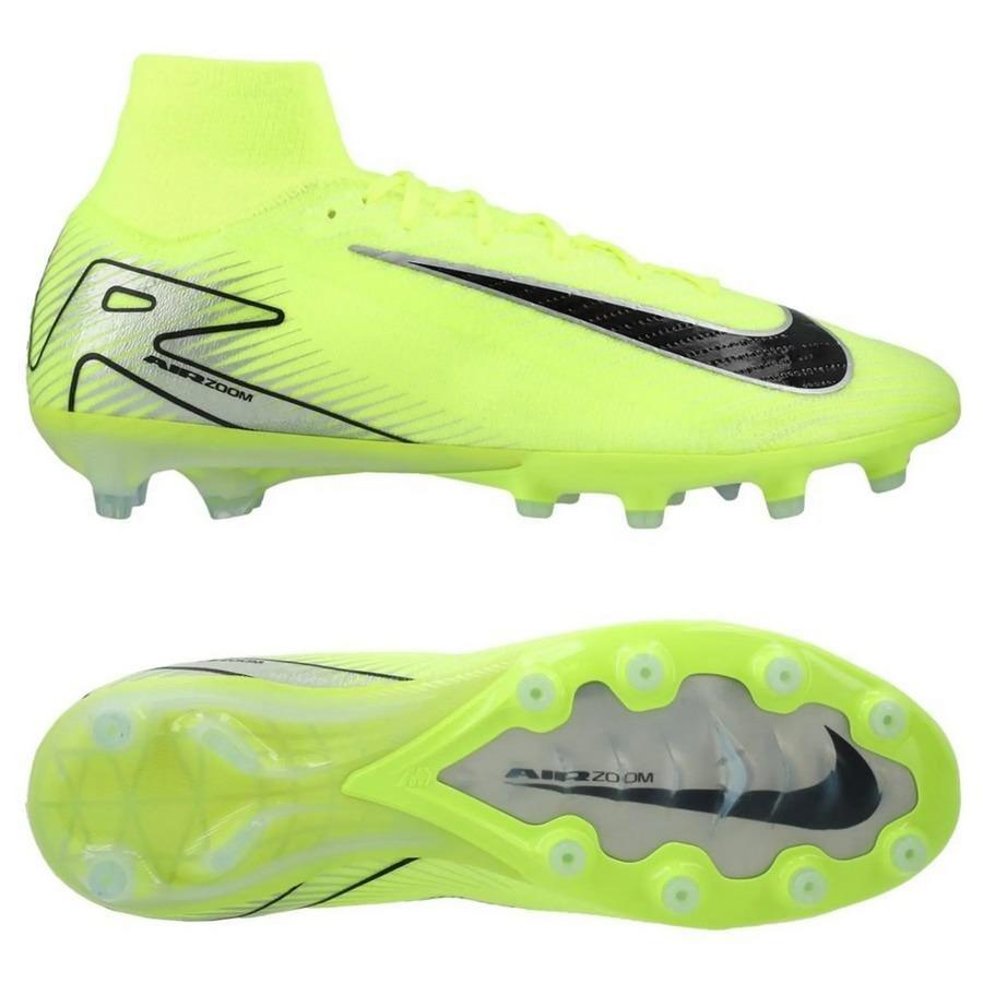 Футбольные бутсы Nike Zoom Mercurial Superfly 10 Elite AG-Pro FQ8339-700, Неоновый, Размер (EU) - 41 - #0