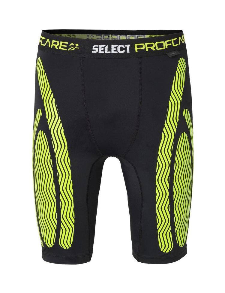 Шорти компресійні SELECT 6407 Compression shorts (010) чорний, XXL - #1