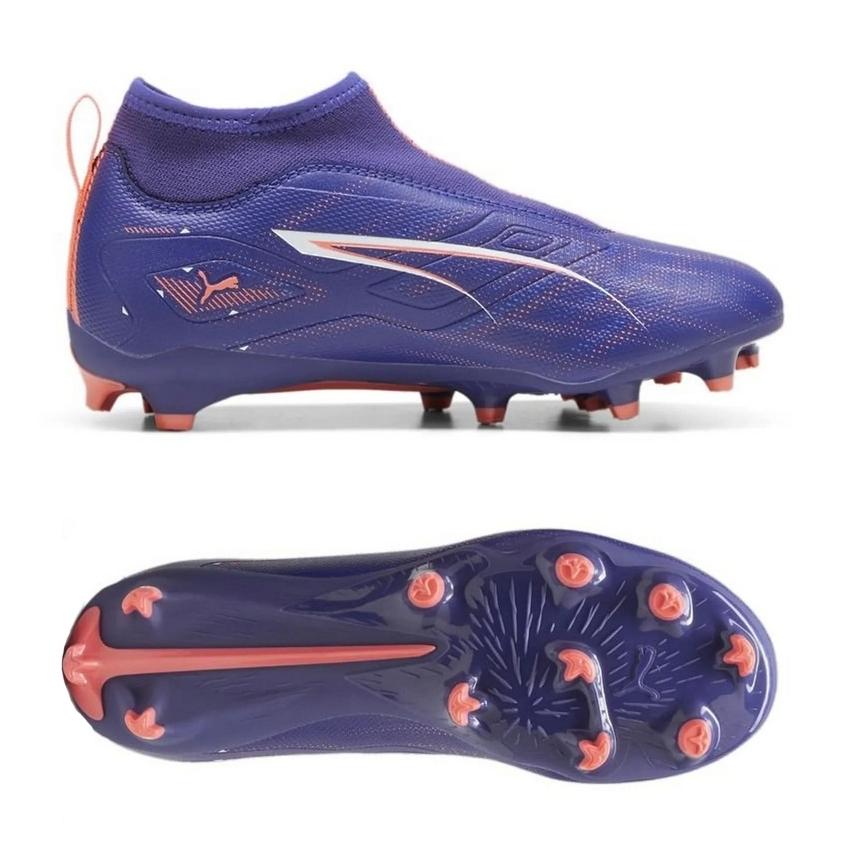 Футбольные бутсы детские Puma Ultra 5 Match FG/AG 107694-01, Фиолетовый, Размер (EU) - 38.5 - #0