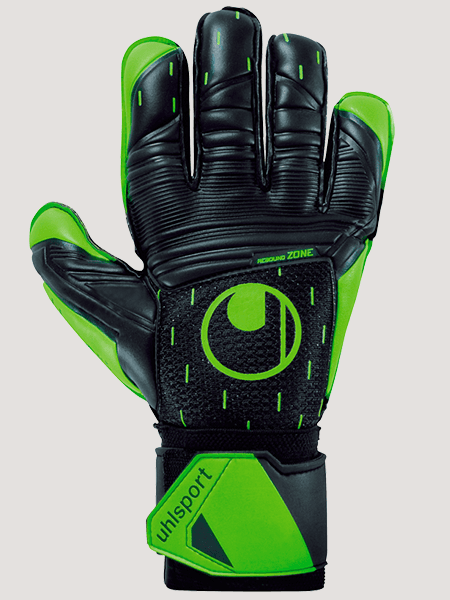 Воротарські рукавиці Uhlsport Classic Soft Advanced (black/fluo green/white) - #0