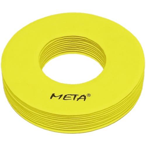 Набор плоских фишек с отверстиями Meta Flat Marker with hole Set Of 10 желтый Уни 19 см 2102005004, Жёлтый, Размер (EU) - 1SIZE - #0