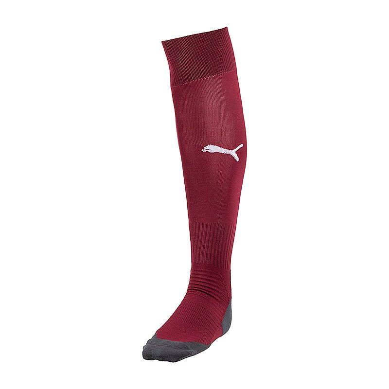 Гетры футбольные Puma TEAM LIGA SOCKS CORE бордовые 703441-09, Бордовый, Размер (EU) - 3 (39-42) - #0