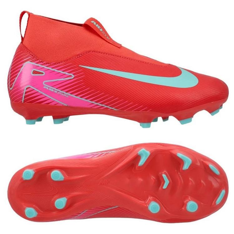 Детские футбольные бутсы Nike Air Zoom Mercurial Superfly X Academy MG Junior FQ8304-800, Розовый, Размер (EU) - 37.5 - #1