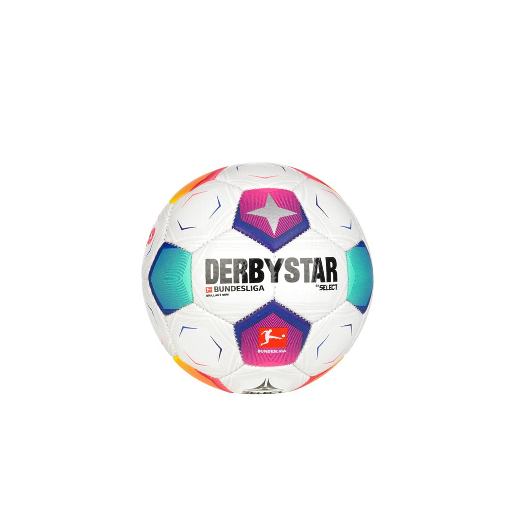 М’яч футбольний SELECT DERBYSTAR Bundesliga Brillant Mini v23 (887) біло/син/фіолет - #0