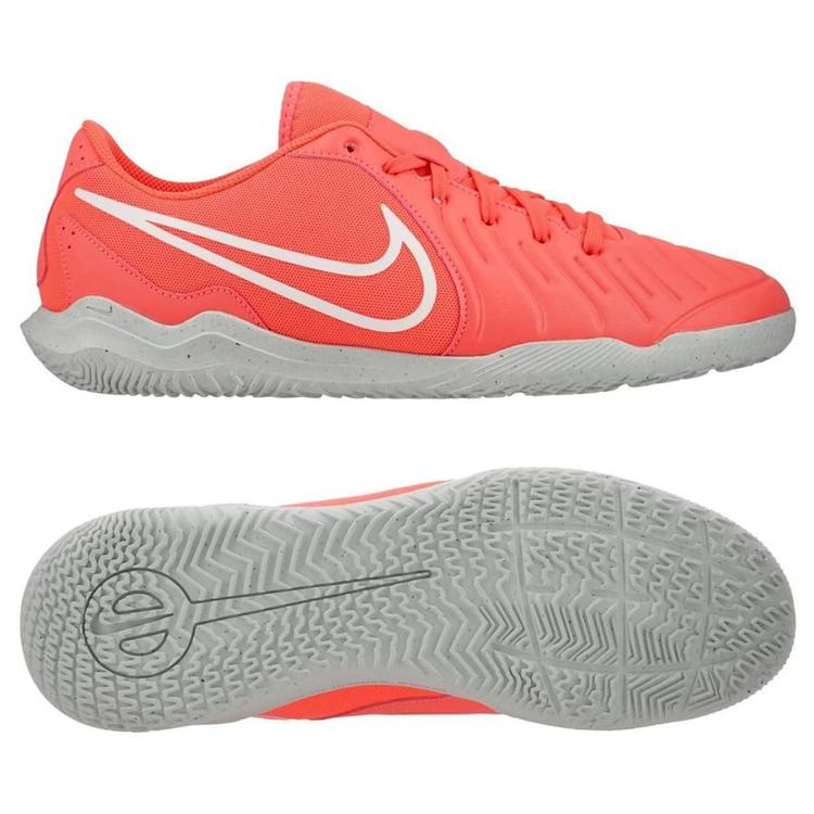 Футзалки Nike TIEMPO LEGEND 10 CLUB IC коралловые DV4343-800, Красный, Размер (EU) - 42 - #1