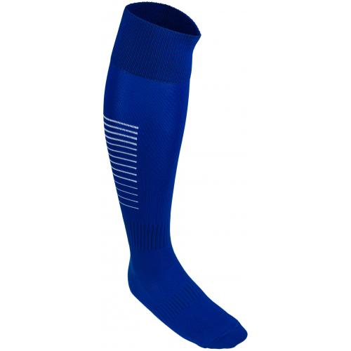 Гетри футбольні Football socks stripes (012) син/білий, 42-44 - #0