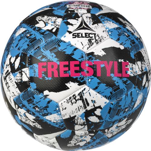 М'яч футбольний напівпрофесійний SELECT FREESTYLE  v23,  (090) біл/синій, 4,5 - #0