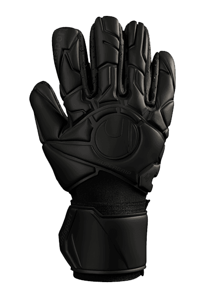 Воротарські рукавиці Uhlsport BLACK EDITION SUPERGRIP HN PRO (black) - #0