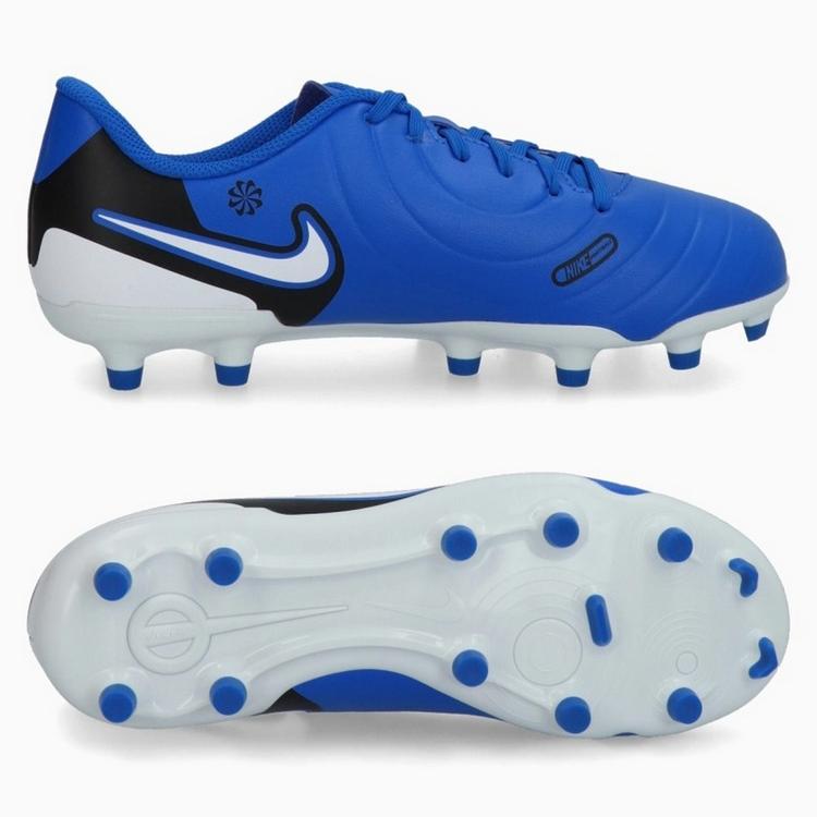 Детские бутсы Nike Tiempo JR Tie LEGEND 10 CLUB FG/MG DV4352-400, Синий, Размер (EU) - 32 - #1
