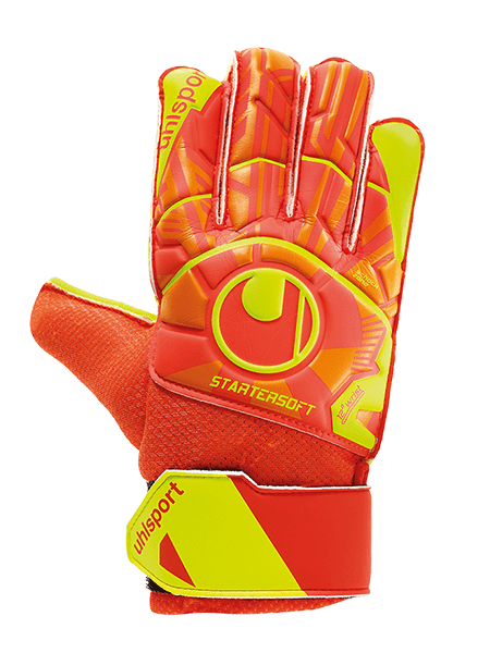 Воротарські рукавиці DYNAMIC IMPULSE STARTER SOFT (dynamic orange/fluo yellow) - #0