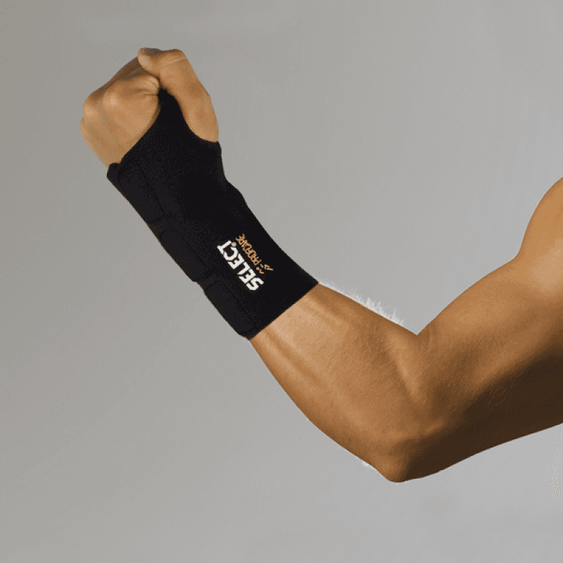 Напульсник SELECT 6701 Wrist support left (228) чорн/зел, XL/XXL - #0