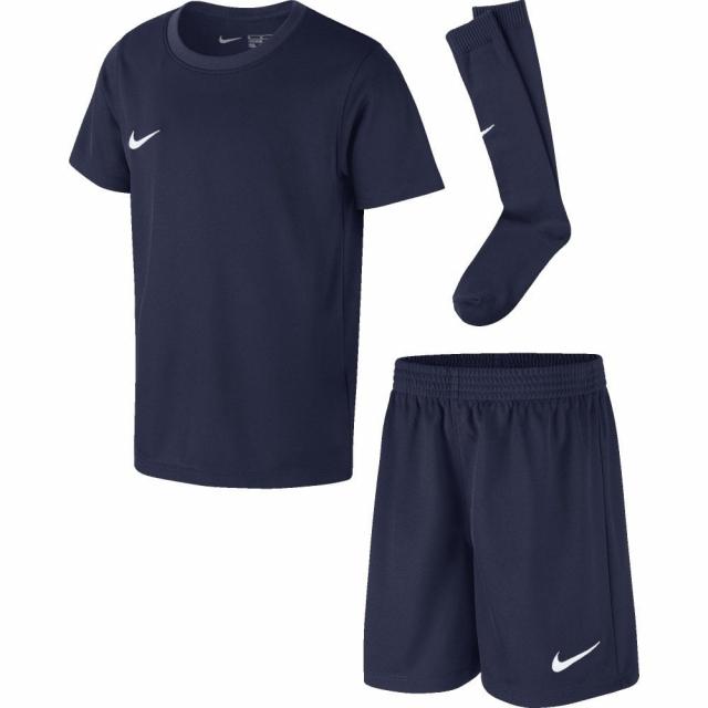 Комплект детской футбольной формы Nike JR Lk Dry Park 20 Kit Set CD2244-410, Темно-синий, Размер (EU) - 102cm - #0