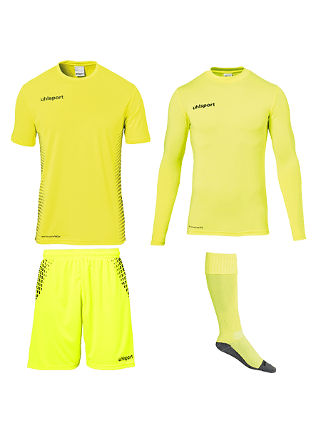 Комлект SCORE GOALKEEPER SET (fluo yellow/black) - #1