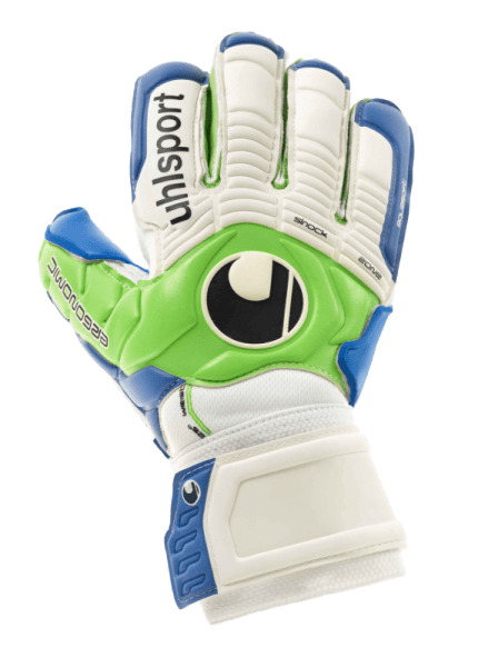 Воротарські рукавиці Uhlsport ERGONOMIC AQUASOFT (pacific/fluo green/white) - #0