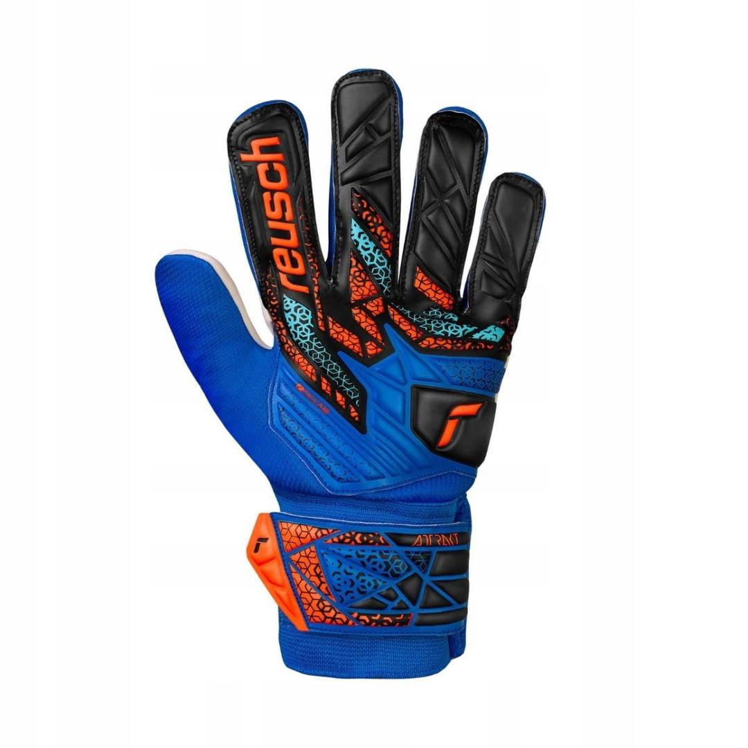 Детские вратарские перчатки Reusch Attrakt Starter Solid Junior 5572514-4467, Синий, Размер (EU) - 3 - #0