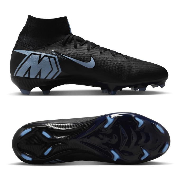 Футбольные бутсы Nike Air Zoom Mercurial Superfly X Pro FG HF9433-001, Чёрный, Размер (EU) - 40.5 - #1