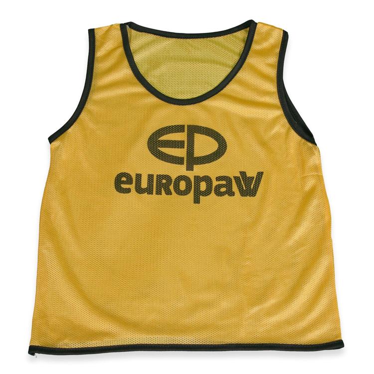 Манишка Europaw logo детская желтая - #1