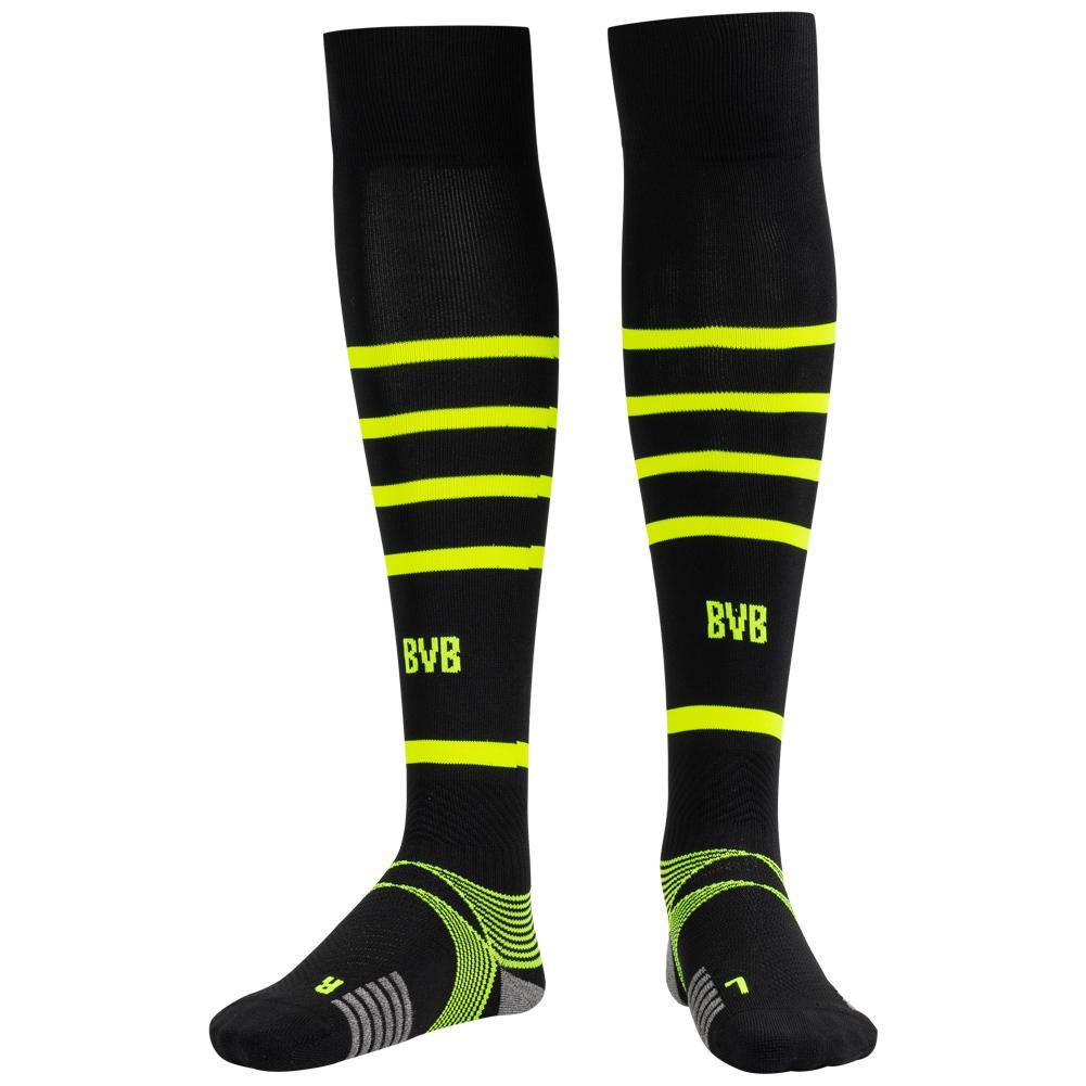 Футбольные гетры с логотипом Borussia Dortmund BVB PUMA 759099-05, Чёрный, Размер (EU) - 4 (43-46) - #0