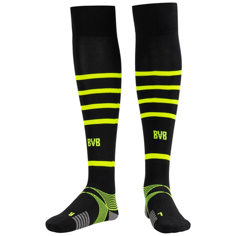 Футбольные гетры с логотипом Borussia Dortmund BVB PUMA 759099-05, Чёрный, Размер (EU) - 4 (43-46) - #1