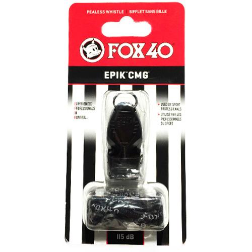 Свисток со шнурком на руку FOX 40 Original Whistle Epik CMG Official 8808-0008, Чёрный, Размер (EU) - 1SIZE - #0