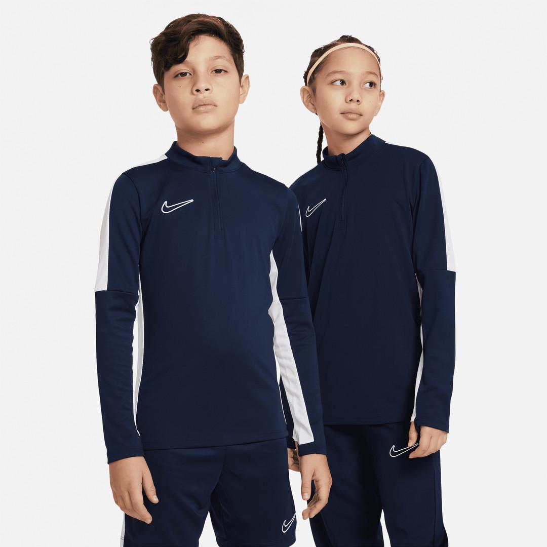 Тренировочный футбольный джемпер детский Nike Dri-FIT Academy23 DX5470-451, Темно-синий, Размер (EU) - 140cm - #0