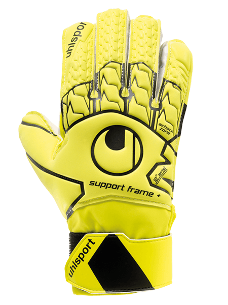 Воротарські рукавиці Uhlsport ELIMINATOR SOFT SF+ JUNIOR (fluo yellow/black) - #1