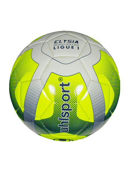 М`яч для пляжного футболу ELYSIA BEACH SOCCER (fluo yellow/navy/silver) - #0