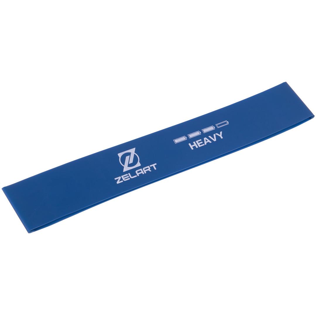 Резинка для упражнений Zelart FI-2596-H 9-13,6к синий, Синий, Размер (EU) - 1SIZE - #0